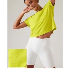 Athleta Ether Tee Dark Fiber Optic